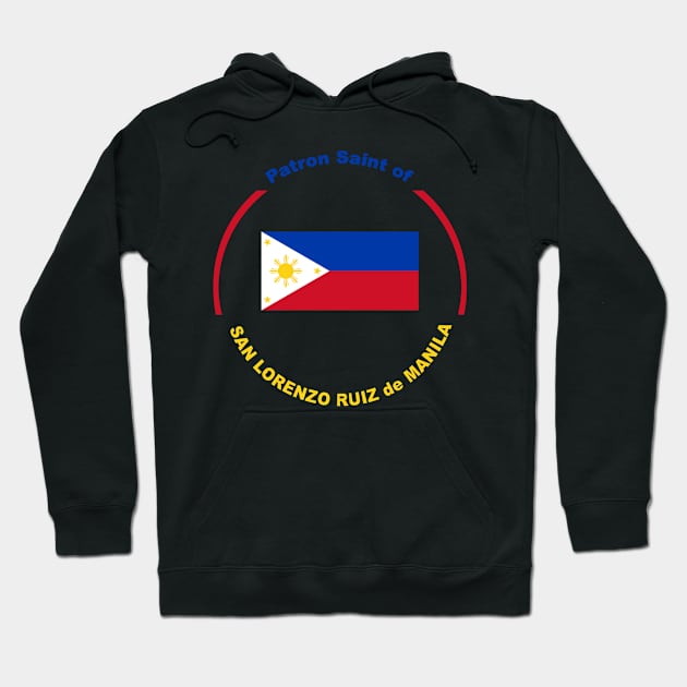 PATRON SAINT OF THE PHILLIPINES Hoodie by CITY PATRON SAINTS